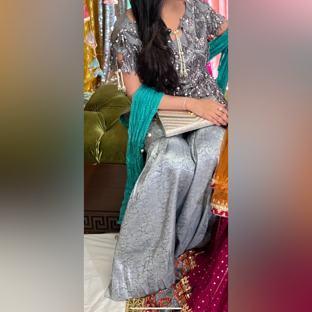 Formal Pakistani  sharara suit